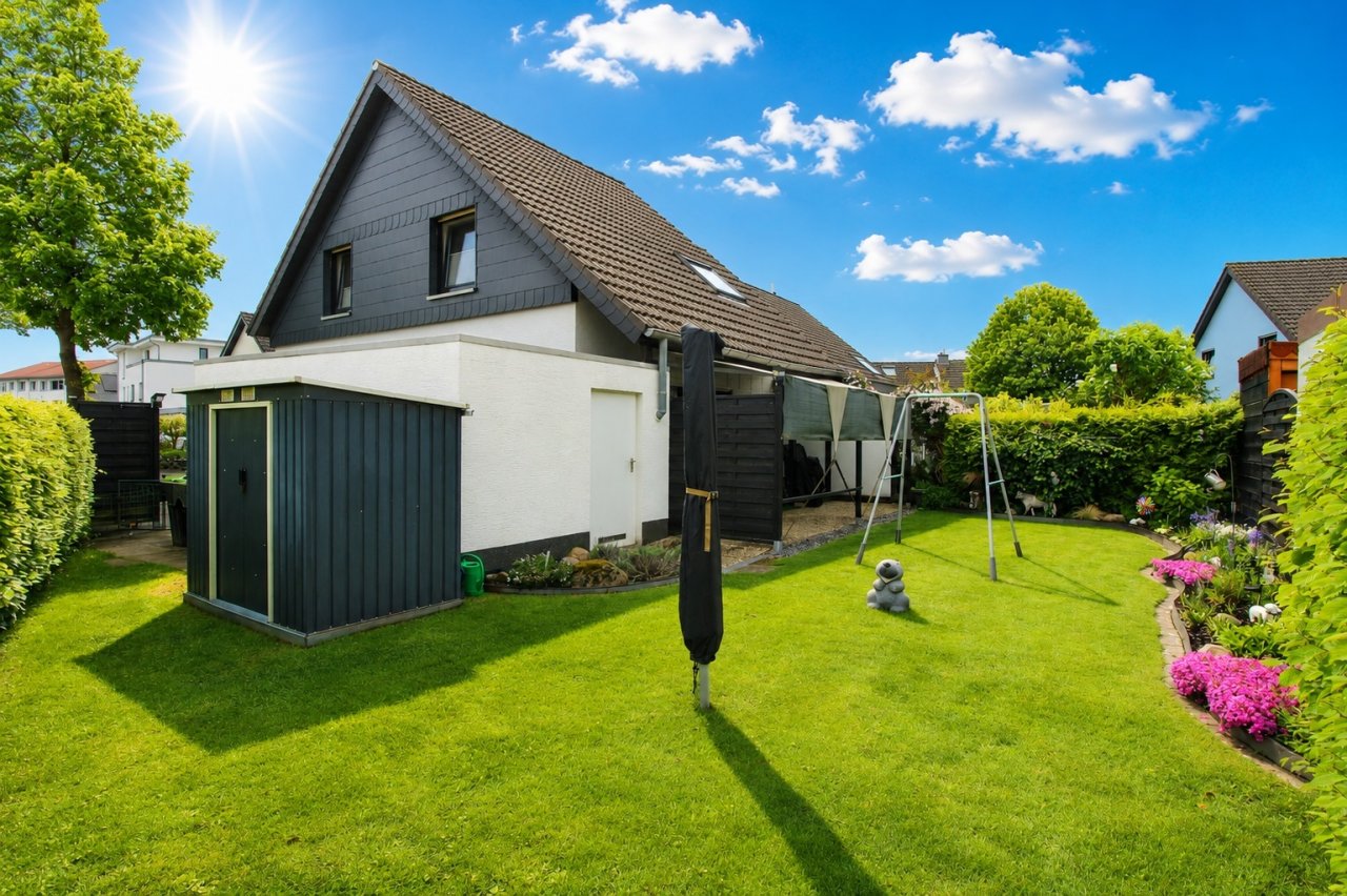 Blick vom Garten