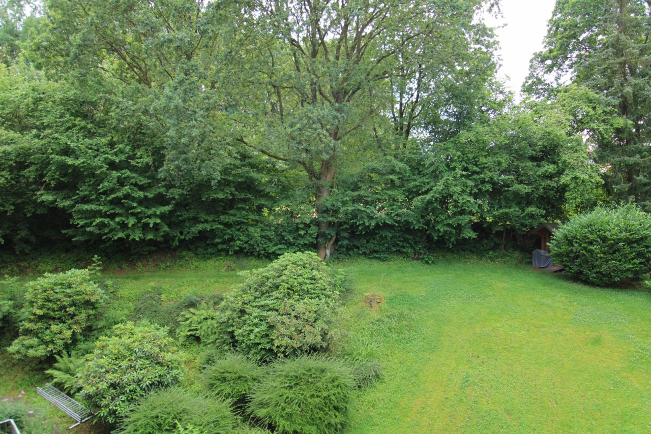 Blick vom Balkon