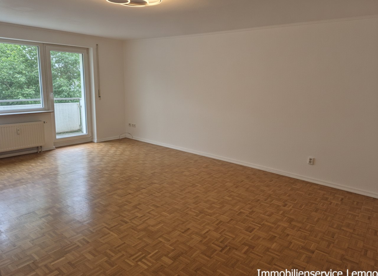 Wohnbereich mit Zugang zum Balkone
